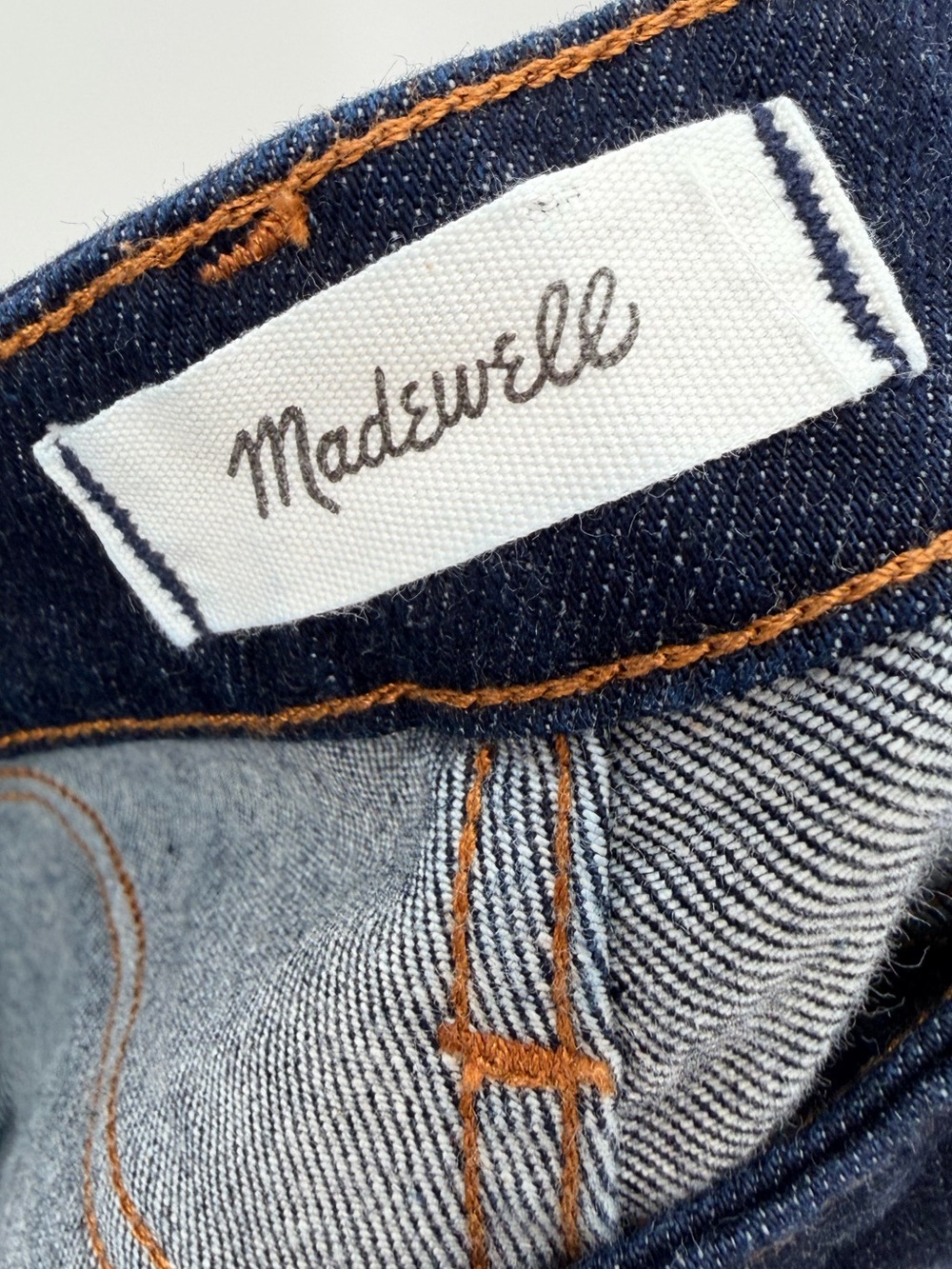 Madewell The Curvy Jules Slim Straight Boyfriend Jeans Dark Wash 29 - Picture 3 of 7
